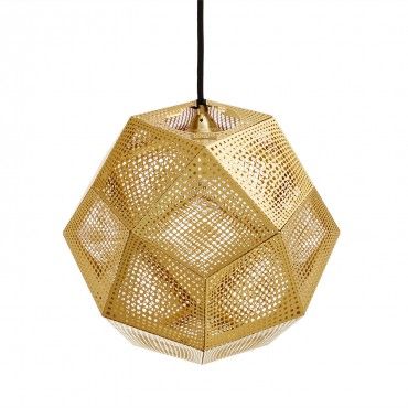 tom dixon brass etch light